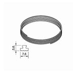 Aluprof Plissee Aluprof Plissee Magnetband 5,6/7,6 WMMPH