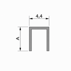 Aluprof Rolladen Aluprof Heftklammern NK/97/6HZ