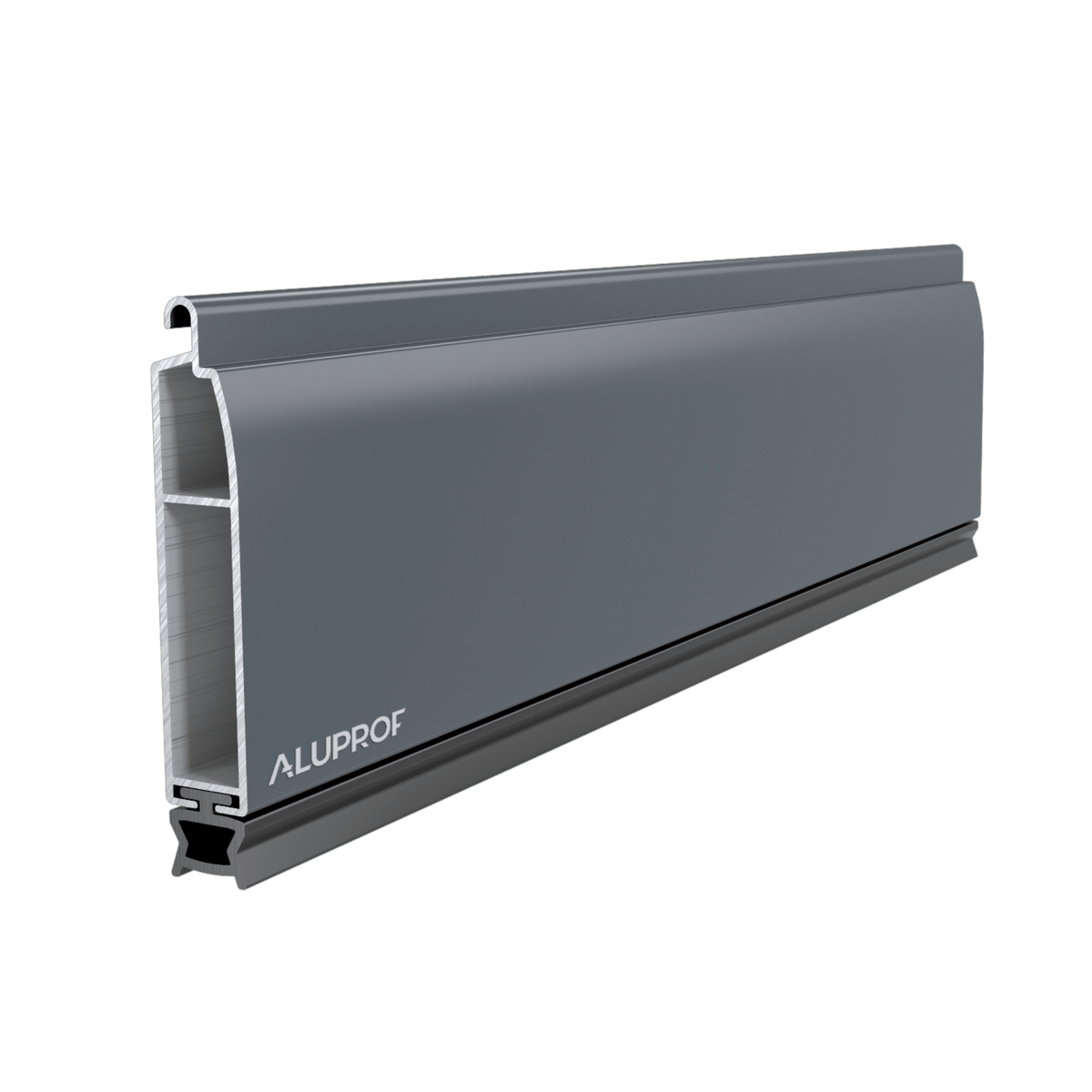 Aluprof Rolladen Anthrazit (23) / 40cm Aluprof ALU Endleiste LDG55