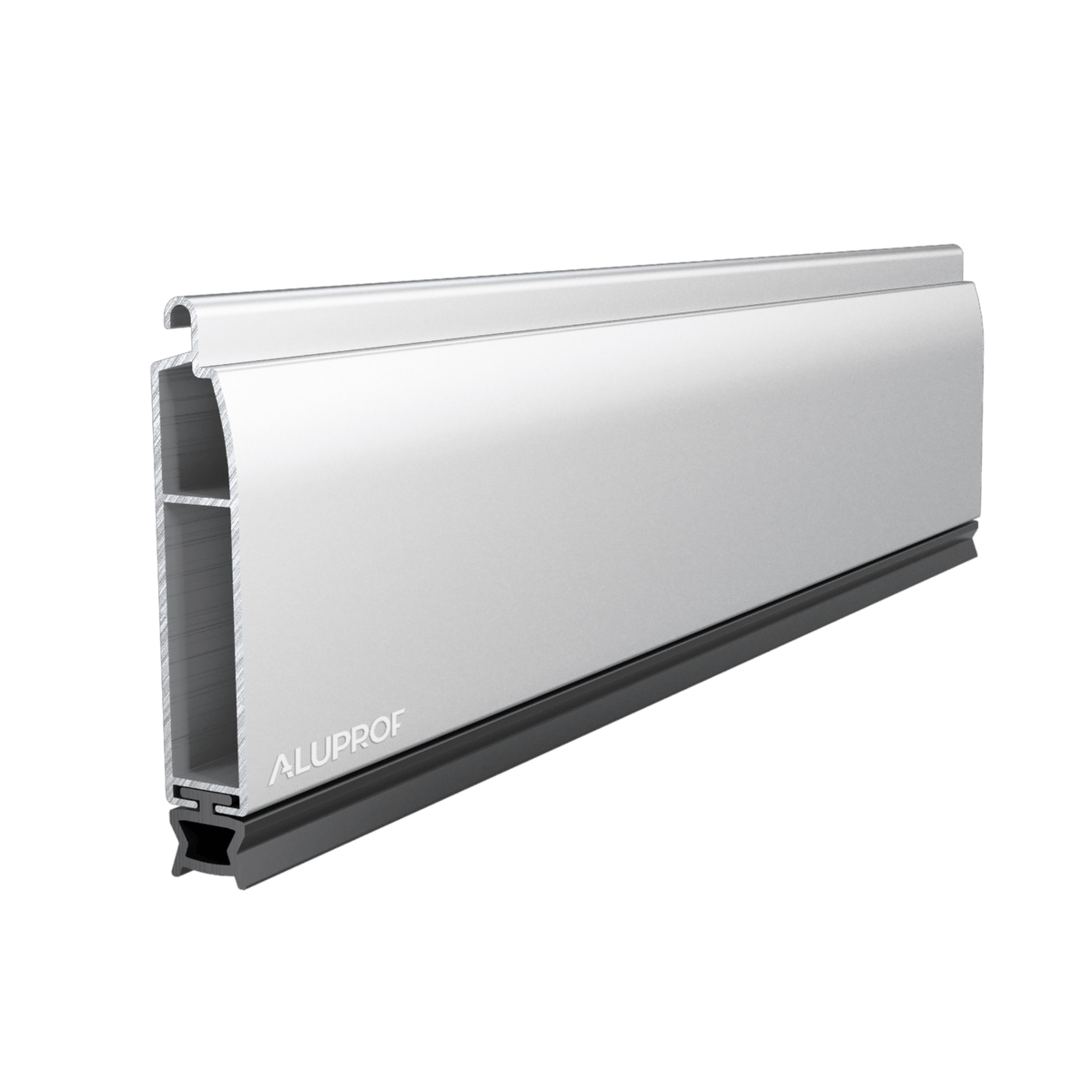 Aluprof Rolladen Silber (01) / 40cm Aluprof ALU Endleiste LDG55