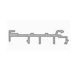 Aluprof Rolladen Weiß (02) / 100cm Aluprof Kasten-Anpassungsprofil mit Kragarm PSAW/7,9