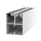 Aluprof Rolladen Weiß (02) / 40cm Aluprof ALU Doppelführungsschiene PPDO53/S