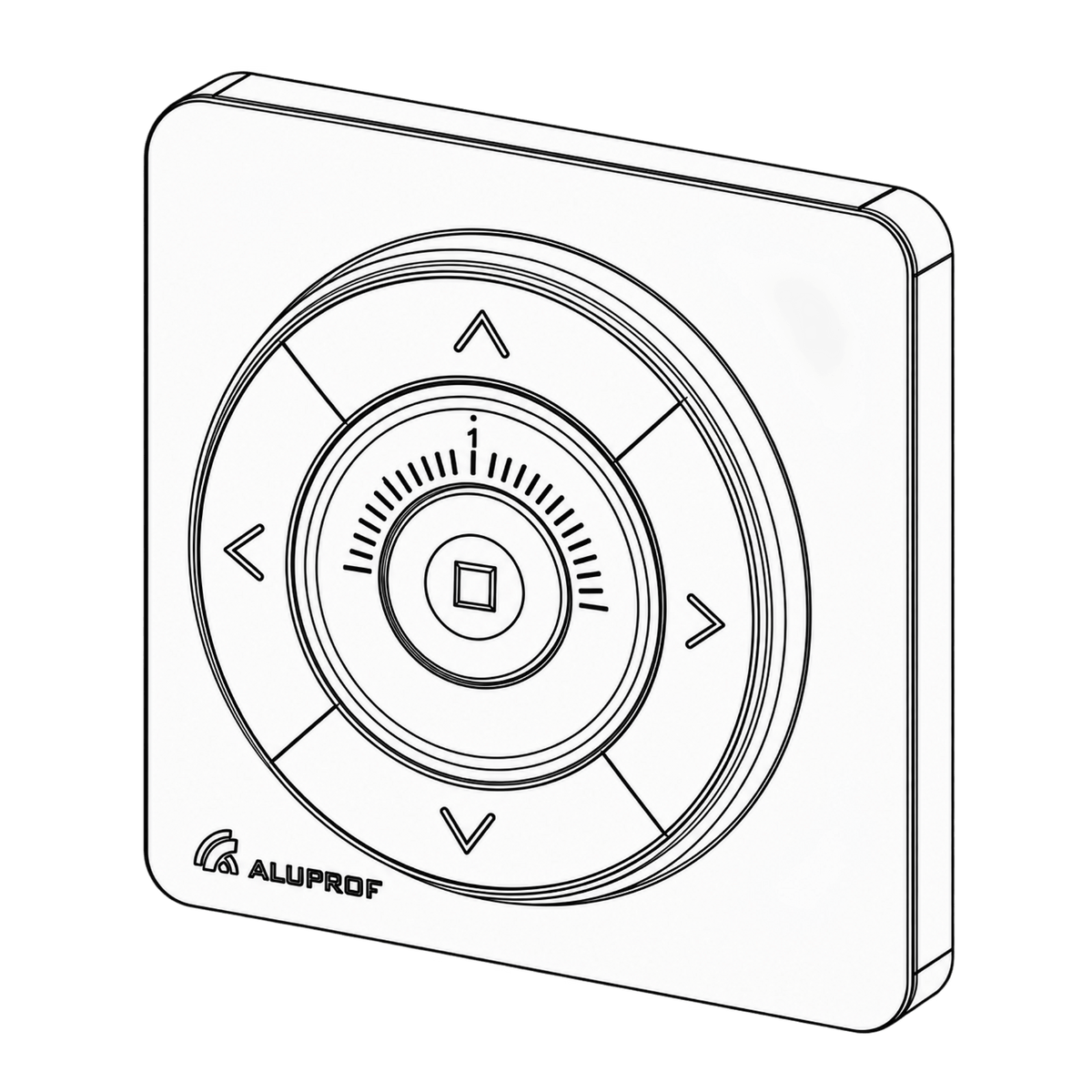 Aluprof Rolladen Weiss Aluprof AC134-01 1-Kanal