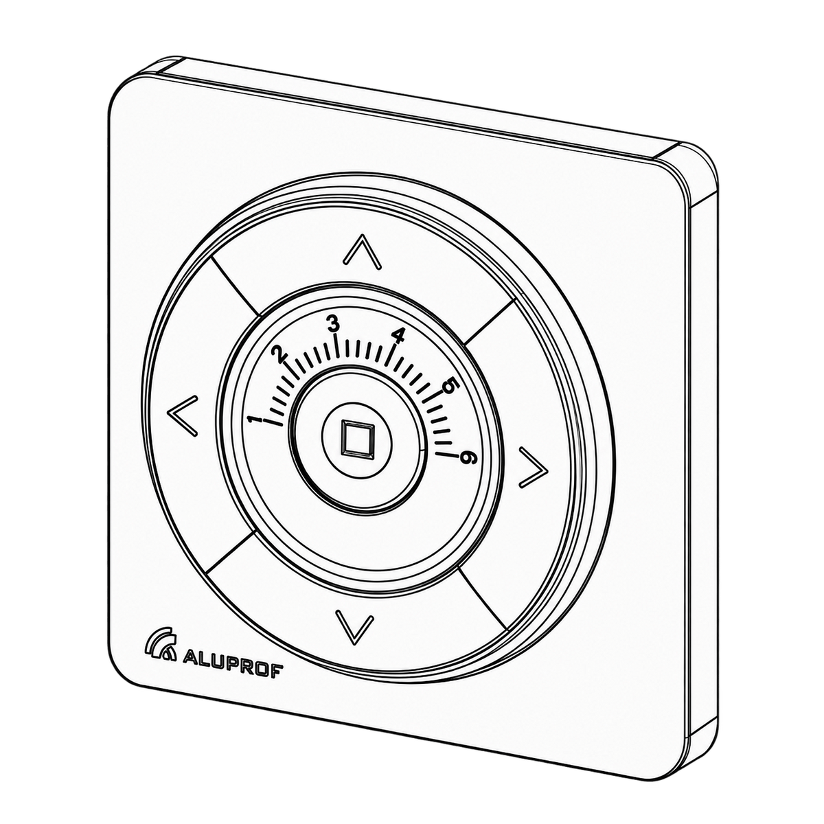 Aluprof Rolladen Weiß Aluprof AC134-06 6-Kanal