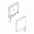 Aluprof Rolladen Weiss Aluprof Blendenkappen Seitenblende 90° BS137