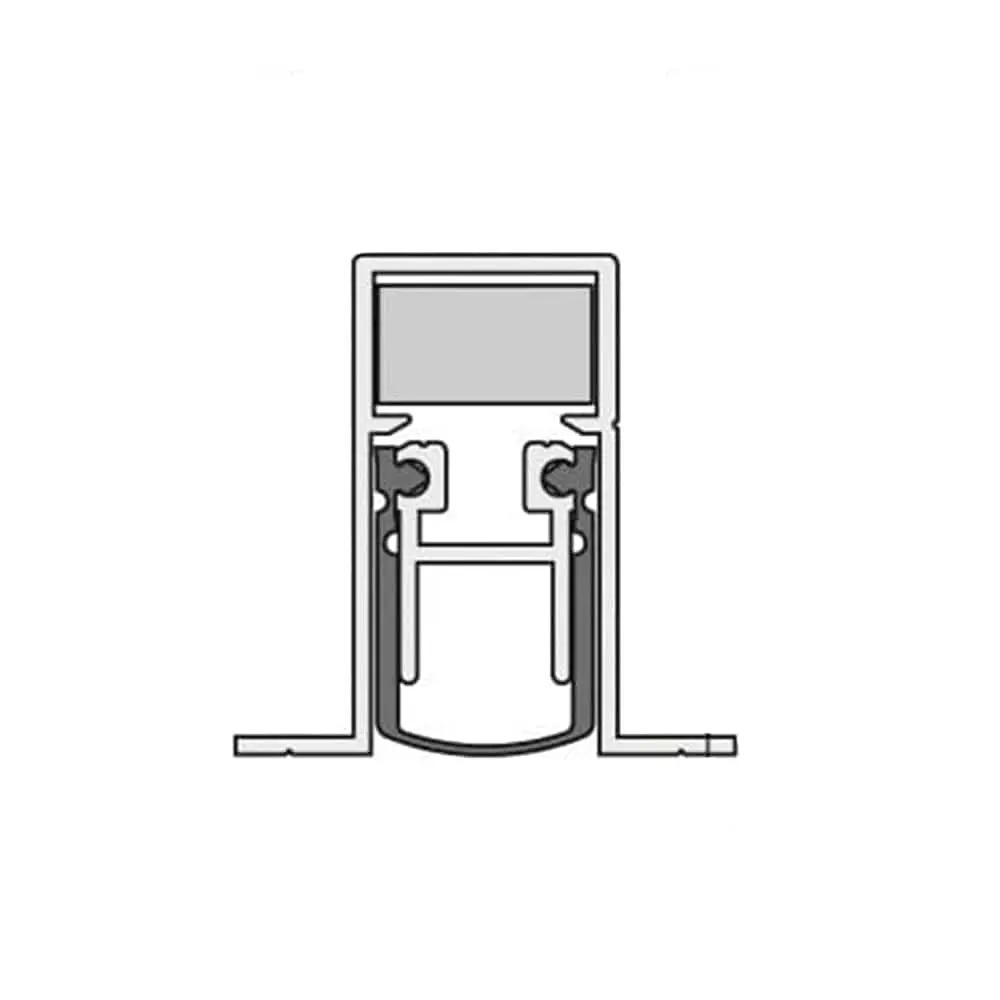 Athmer Tür Athmer Automatische Türdichtung Schall-Ex Duo L-15/28 OS 1083mm