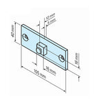 BECKER-Antriebe GmbH Fensterbauteile Becker Anschlussteil HK 4Kant 16mm