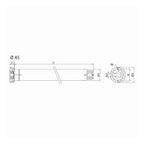 Cherubini Rolladen Cherubini Funk Rohrmotor Garda RX 10/17 10Nm