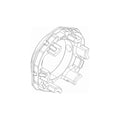 Deceuninck Rolladen Deceuninck Inoutic Motor Befestigungsplatte Somfy Sternkopf SMPSO 17553