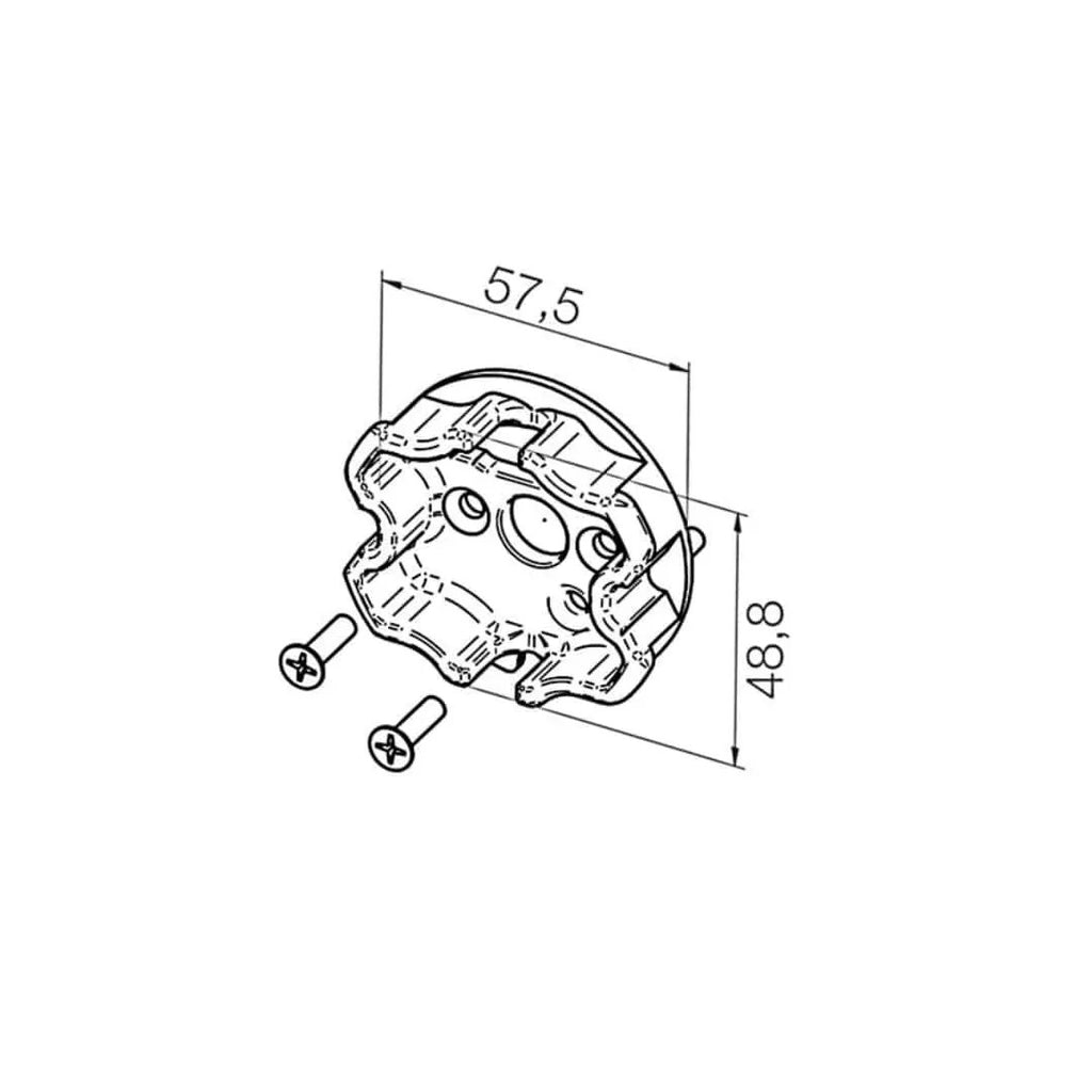 Elero Rolladen Elero Adapterplatte RevoLine M SH