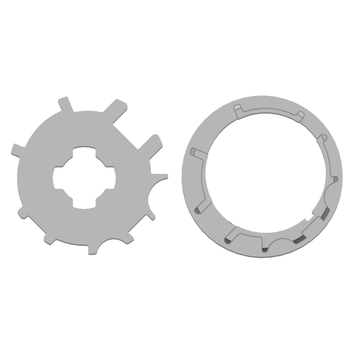 Gaposa Rolladen Gaposa Adapter Mitnehmer Nutwelle 78mm AXGS578