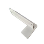 Gutmann Fenster Gutmann Alu-Bordstück B404 130mm 592374 Weiss RAL9016 Links