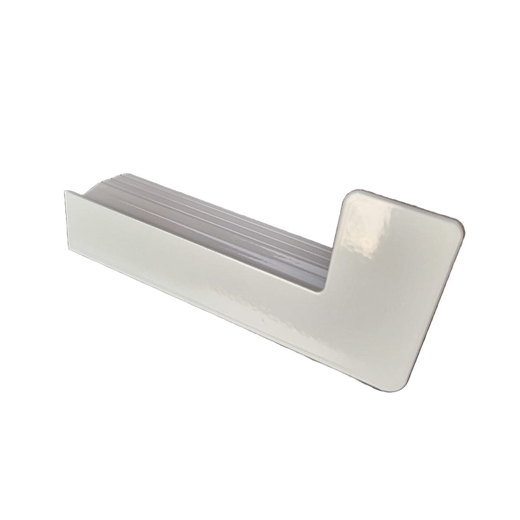 Gutmann Fenster Gutmann Alu-Bordstück B404 130mm 592374 Weiss RAL9016 Links