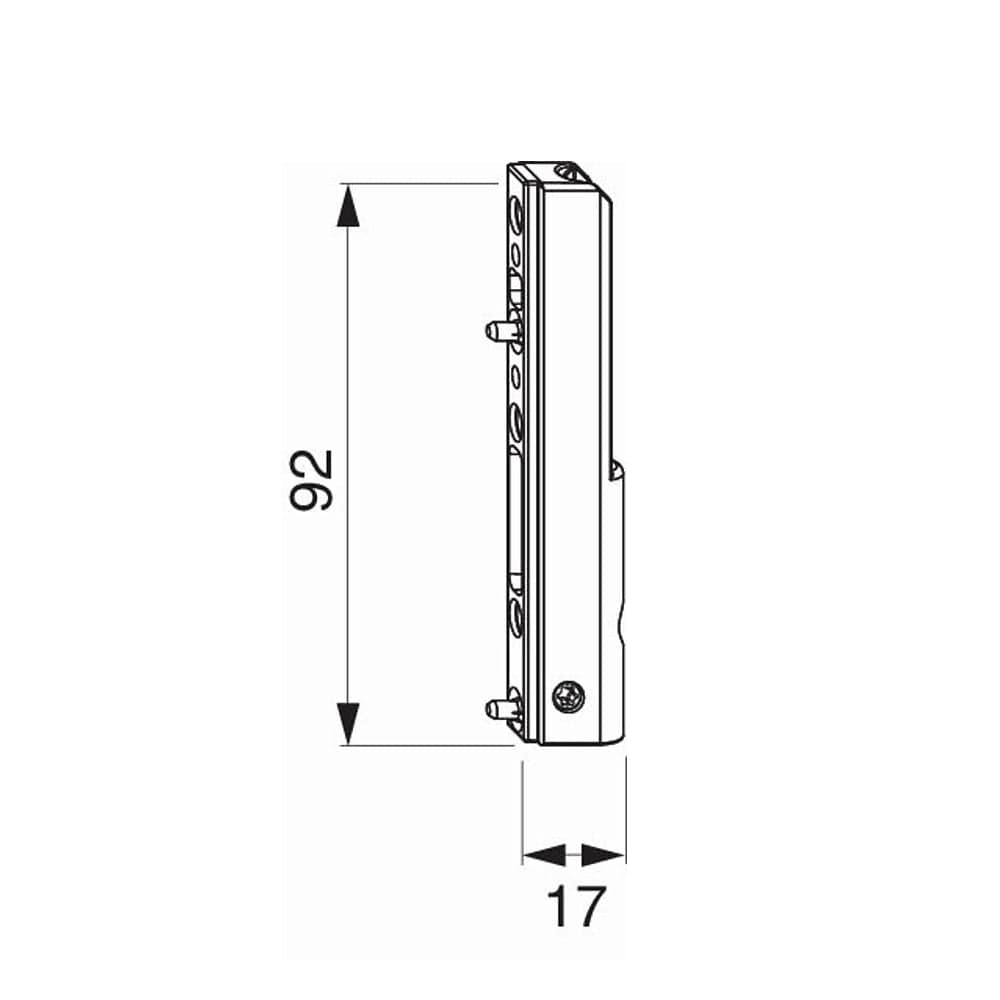 Maco Fenster Maco Multi-Matic Ecklagerband 52478 und Ecklager 52483 Set