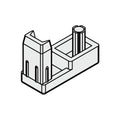 Portos Plissee Portos Plissee Seitenblende Unten MSD-050