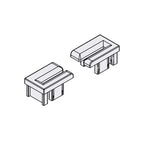 Portos Raffstore Weiß Portos Raffstore Einlauftrichter F-FBD-050