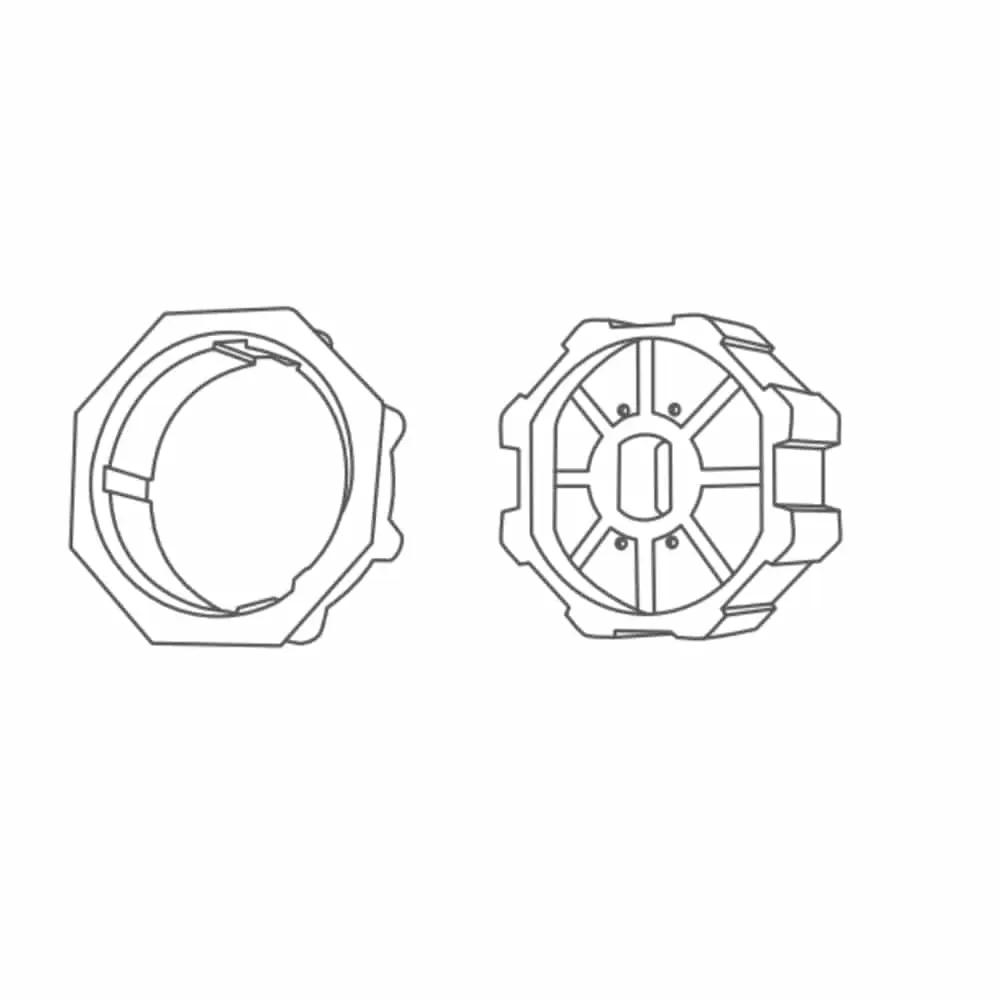 Portos Rolladen Portos Adapterset 8-kant SW60