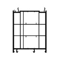 Rehau Fenster Weiss (ähnlich RAL9016) / 100cm Rehau Blendrahmen Verbreiterung 100/80 4K 533010