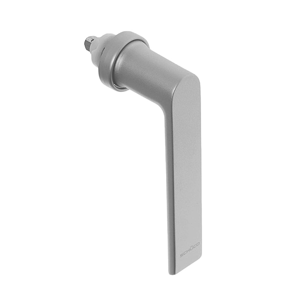 Schüco Fenster Schüco Alu Fenstergriff Silber-Look 247001
