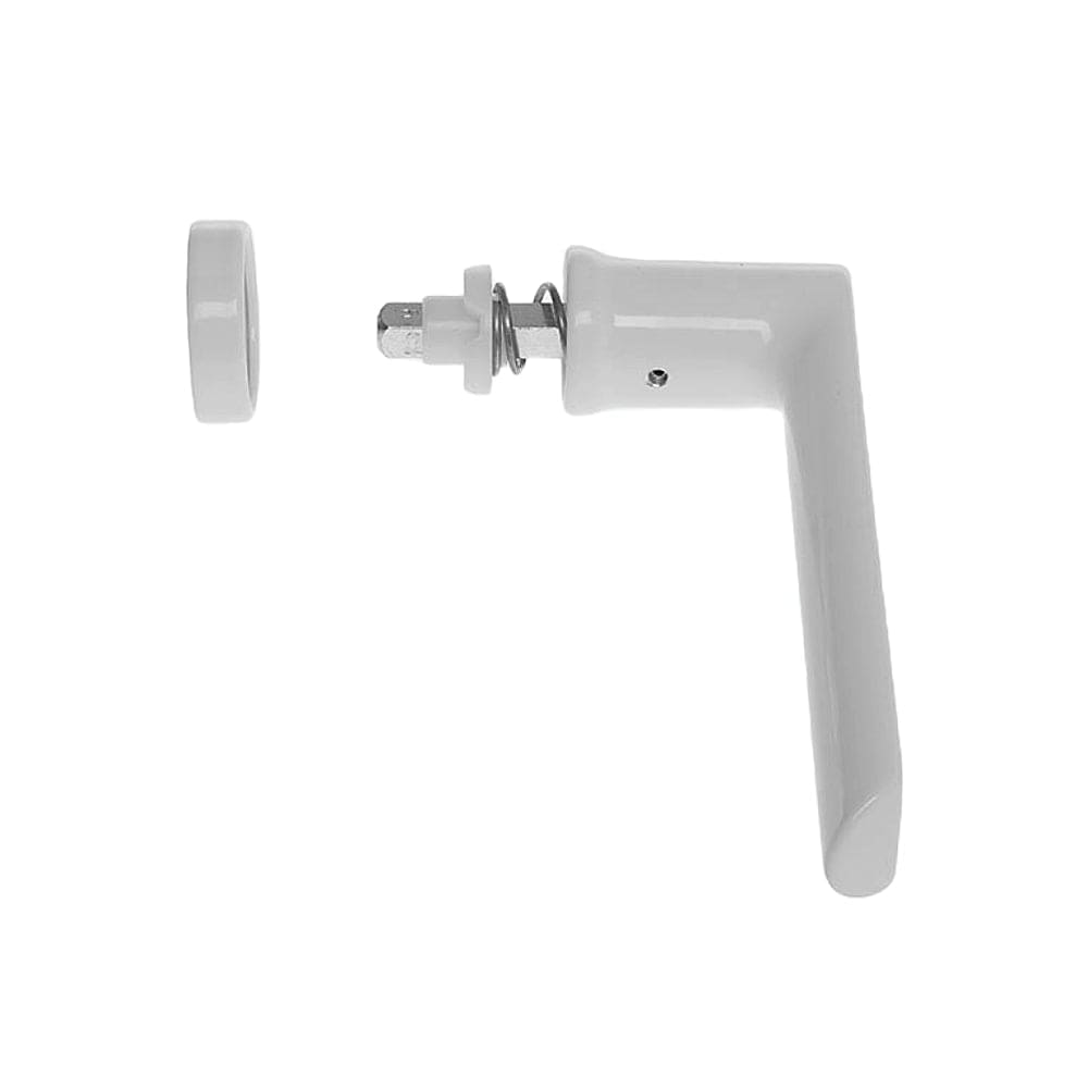 Schüco Fenster Schüco Alu Fenstergriff Weiss RAL9016 247004