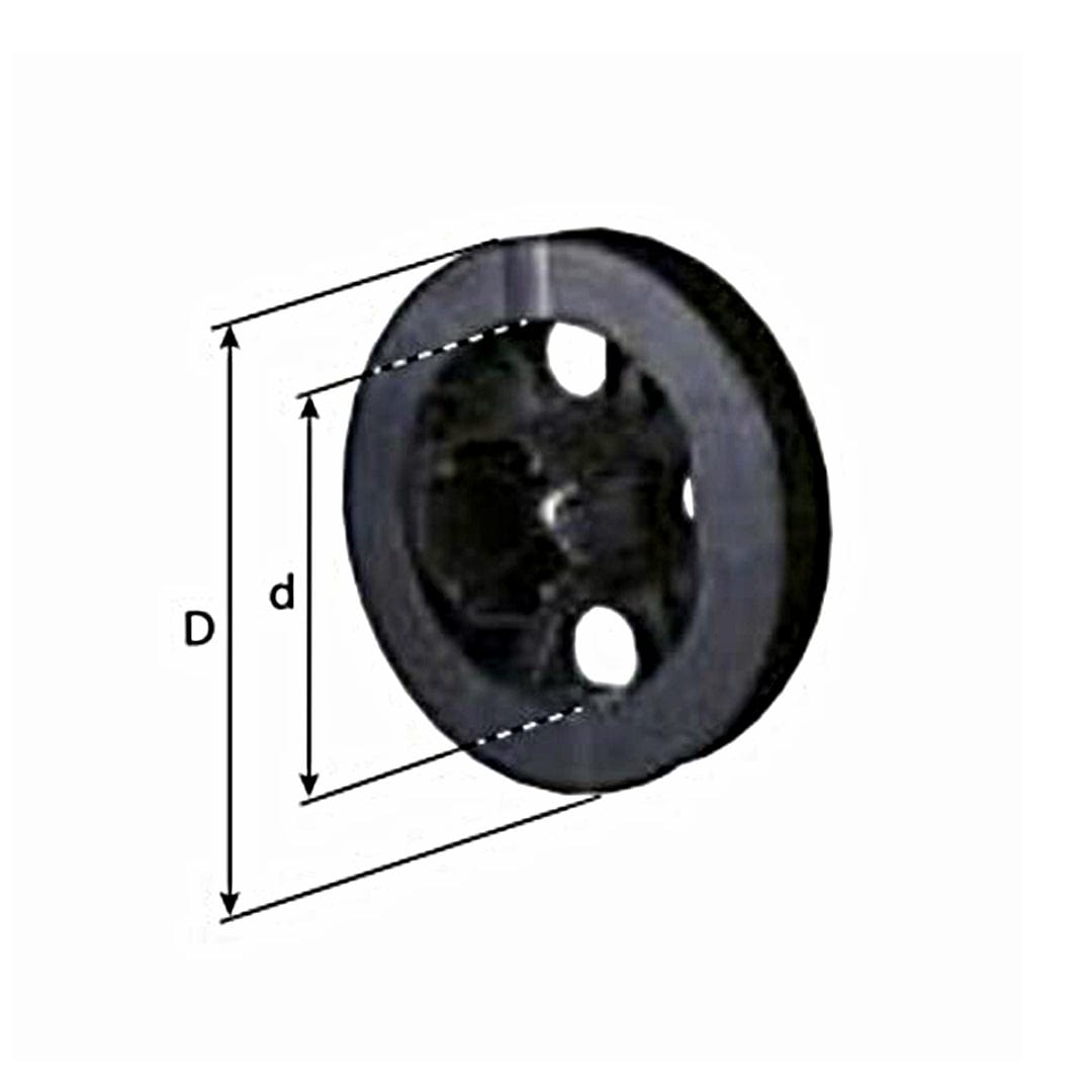 Selve Rolladen Selve Gurtscheibe mit Zapfen für 23mm Gurt Ø170/120 für SW60 134100