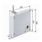 Selve Rolladen Selve Kurbel Schnurrwickler Ø 4,5mm 203601