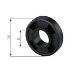 Selve Rolladen Selve Mini-Gleitlager mit Bund 28/12 mm 181800