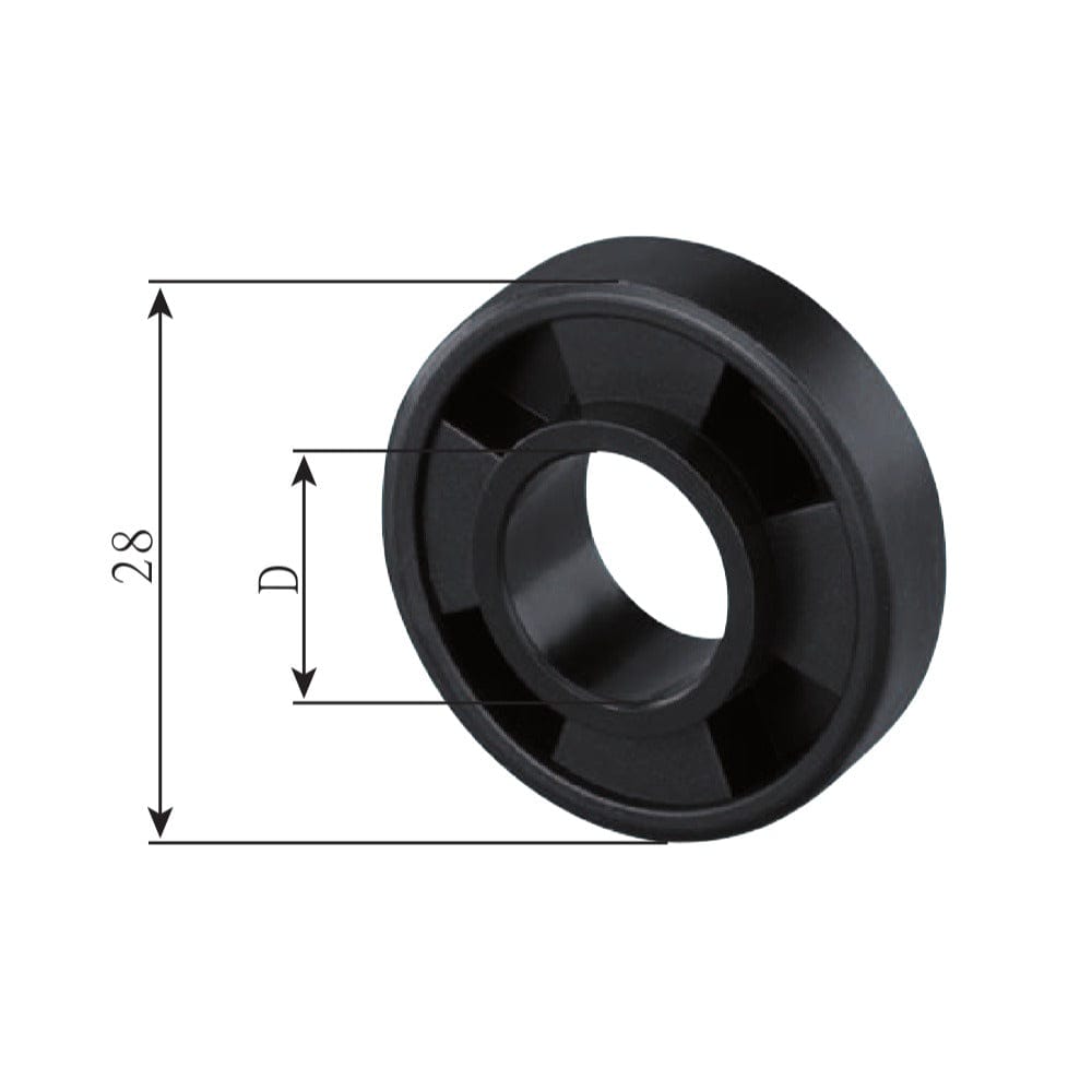Selve Rolladen Selve Mini-Gleitlager mit Bund 28/12 mm 181800