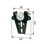 Selve Rolladen Selve Motorlager für Fertigkästen abrollbar 281930