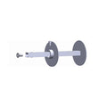 Timmer Rolladen Timmer Adapter E-Welle 18/18 mm mit 2 E-Ringen Ø98 mm (1 verstellbar)