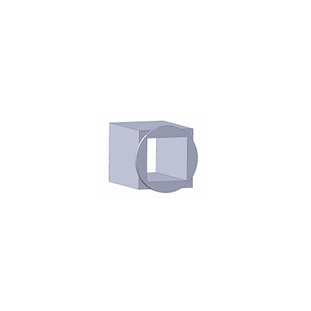 Timmer Rolladen Timmer Reduzierbuchse von 18x18 mm auf 13x13 mm