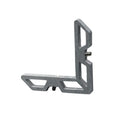 Aluprof Insektenschutz Aluprof Eckverbinder aus Aluminium 55x55x5mm Anschrauben