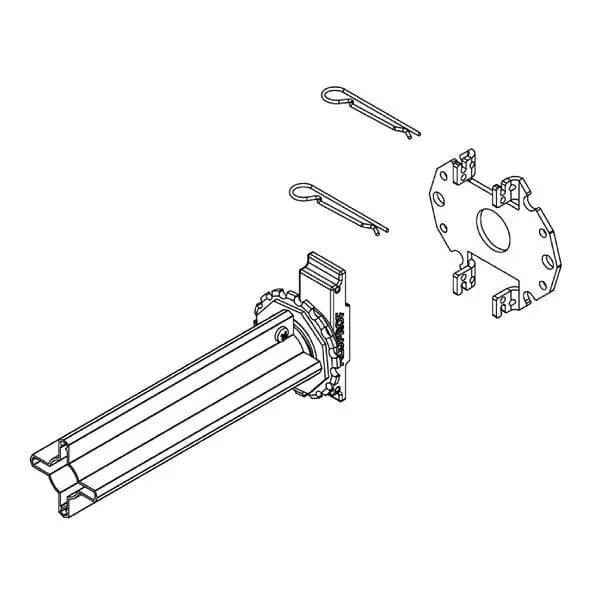 Aluprof Rolladen Aluprof Bremse für Screen HSPR/A Set
