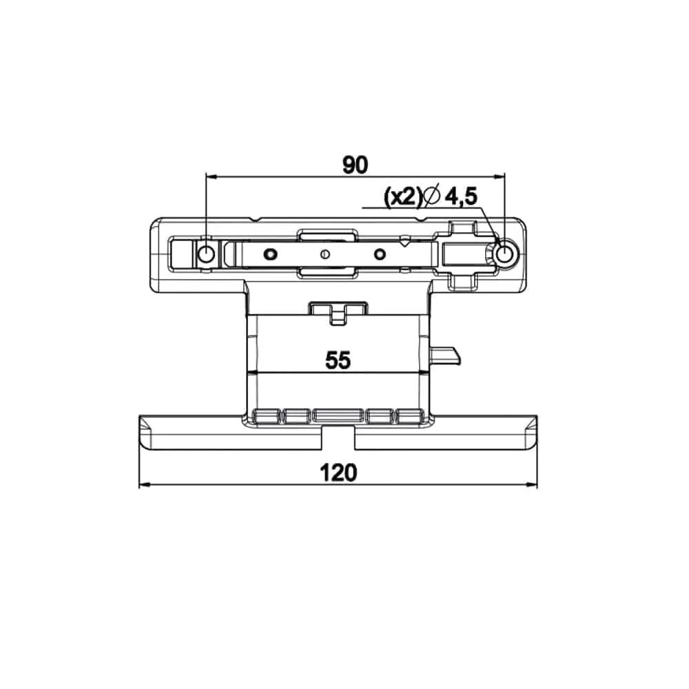 Eckermann Rolladen Eckermann Wellenverbinder OKTOEASY 1-gliedrig SW40 Set