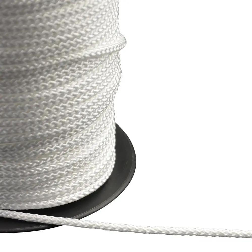 Markenlos Rollladen Nylonschnur für Rolladen und Jalousie Ø5,0mm weiss 10m