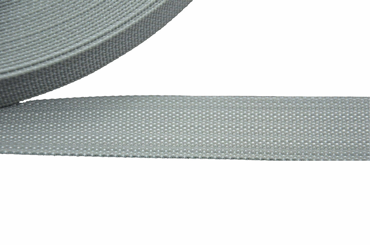 Portos Rolladen Grau Portos Rolladengurt 22mm breit 50m