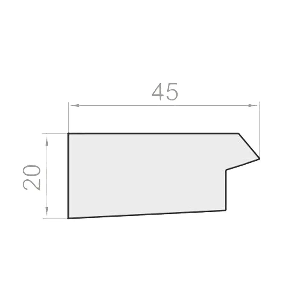 Portos Rolladen Portos TP1000K Styroporeinsatz Dämmung für Rollladenkasten NPW-075