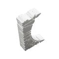 Portos Rolladen Portos TP1000K Styroporeinsatz für Seitenblende NPW-240