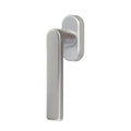 Rehau Fenster Rehau Fenstergriff Linea mit Secustik Silber