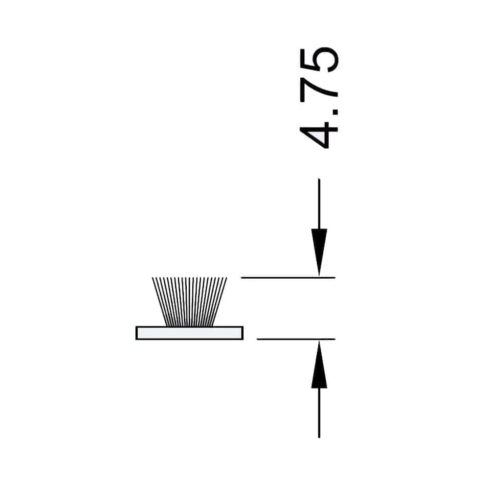Rehau Fenster Schüco Flexible Bürstendichtung 4,75x7mm