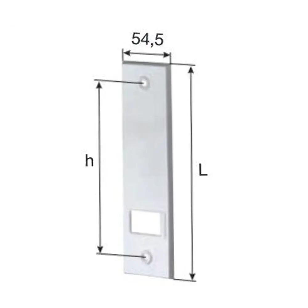 Selve Rollladen Selve Deckplatte für Gurtwickler aus Kunststoff 104/134mm 101010