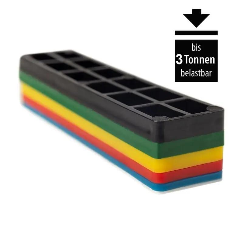 Silisto Fenster Silisto Kunststoff Verglasungsklötze 50mm