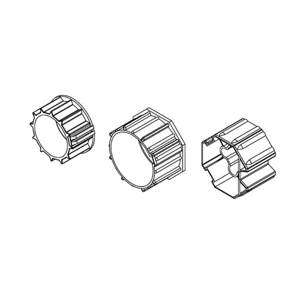 Somfy Rolladen Somfy SIMU Adapter und Mitnehmer M50 T5 DMI5 für SW70 AW125