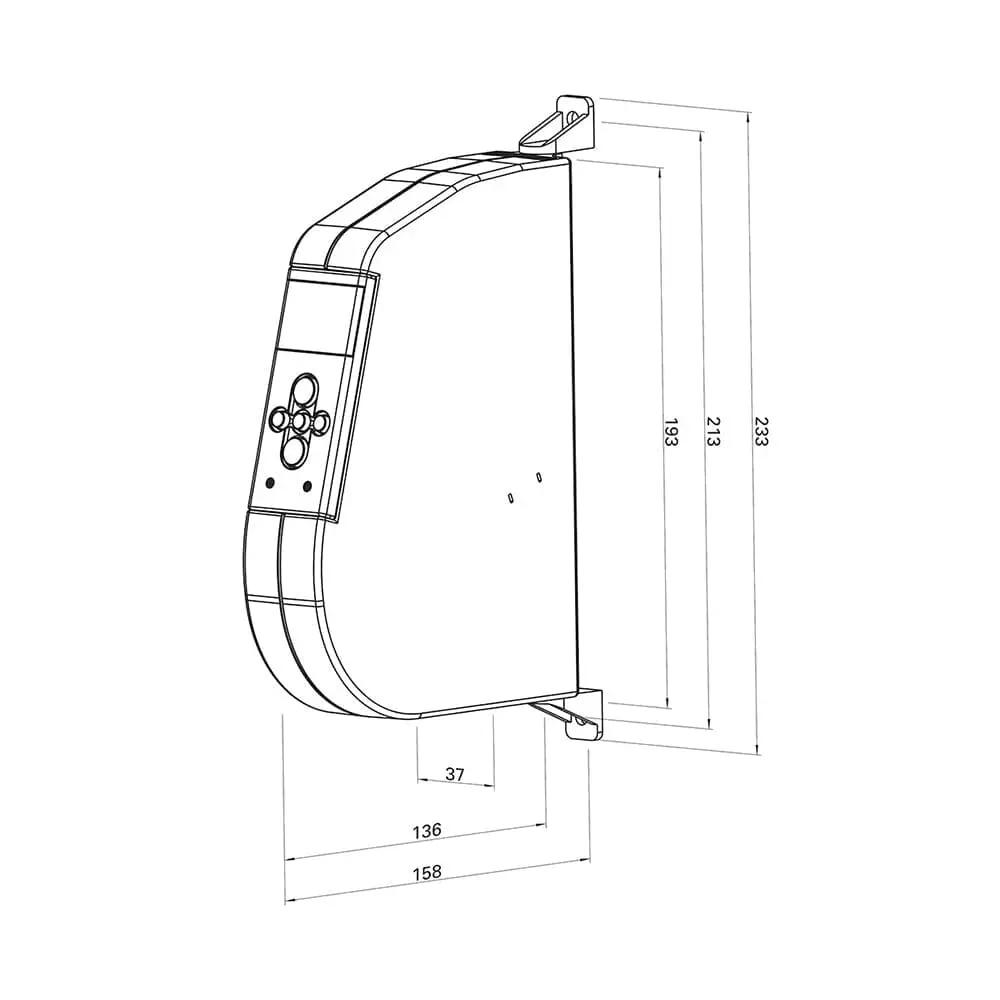 WIR Elektronik Rollladen WIR eWickler Comfort eW920-M AP
