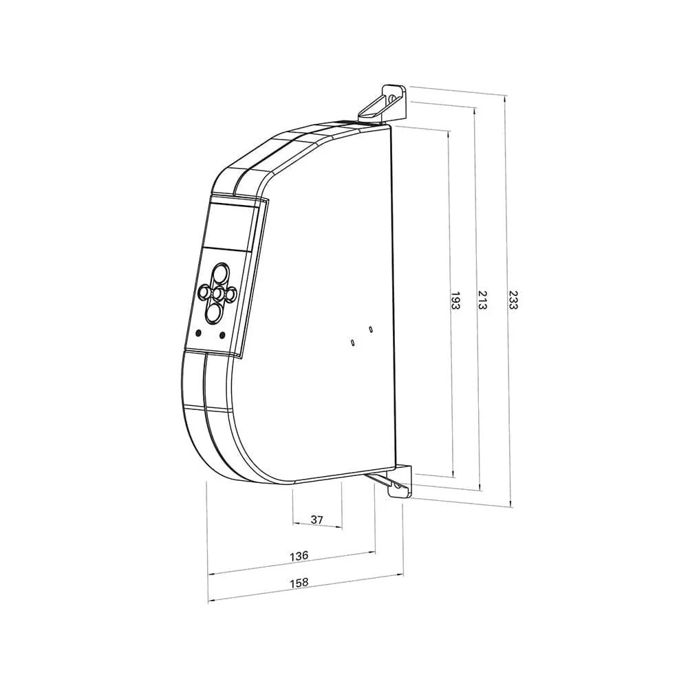 WIR Elektronik Rollladen WIR eWickler Funk Comfort eW940-F-M AP